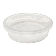 Round Container & Lid [8oz] (237ml) 250 units
